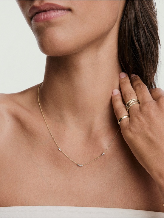 Mejuri Jewelry - Mejuri Floating Lab Grown Sapphire Necklace